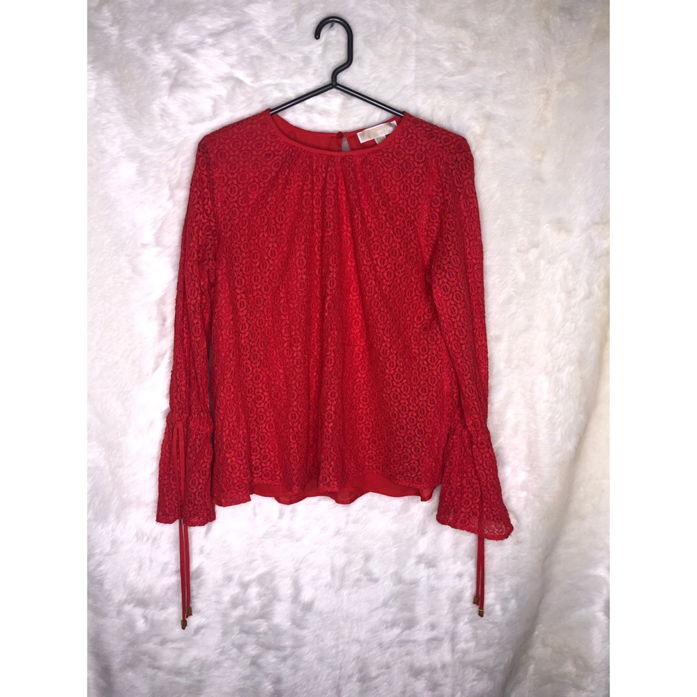 Michael Kors Floral Lace Blouse